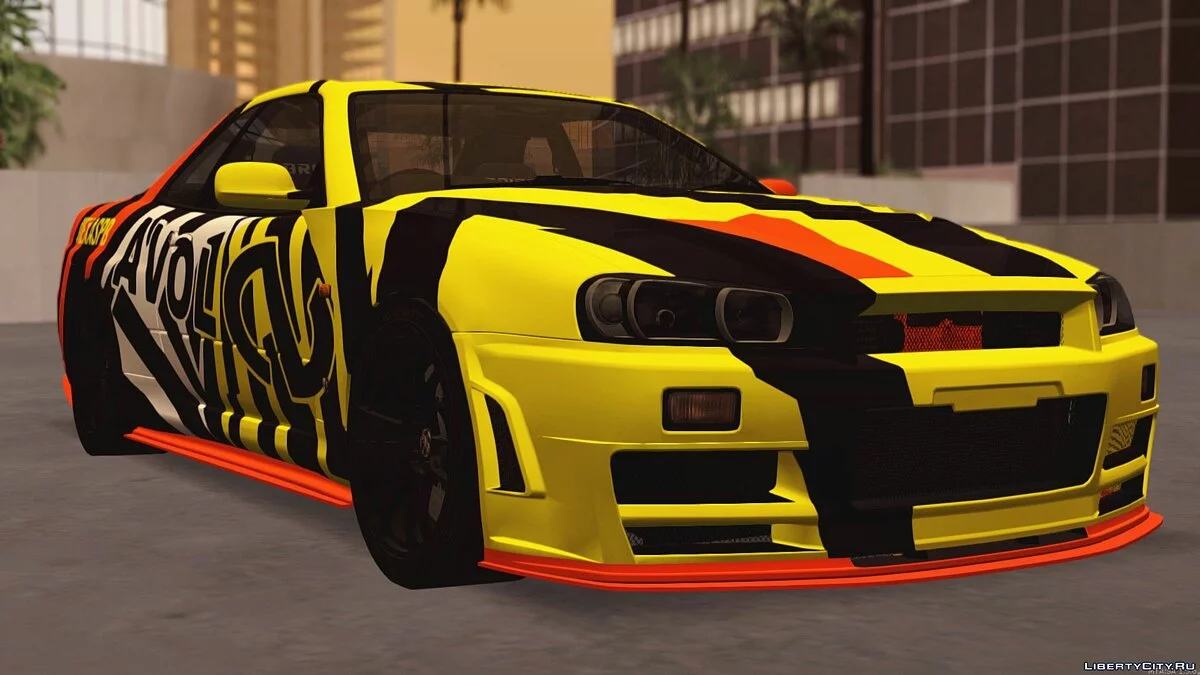 Nissan GT-R R34 / GTA San Andreas