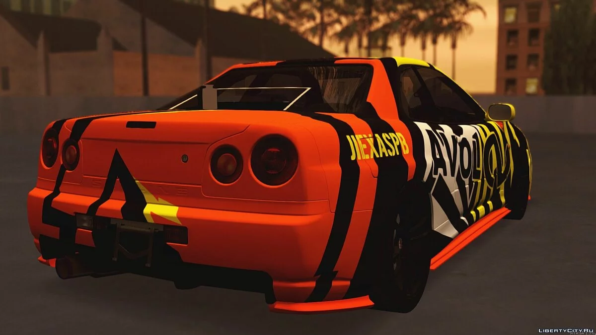 Nissan GT-R R34 / GTA San Andreas