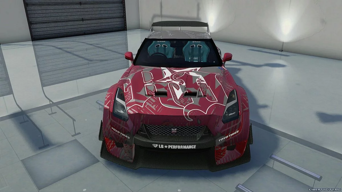 Nissan GT-R (R35) / GTA San Andreas