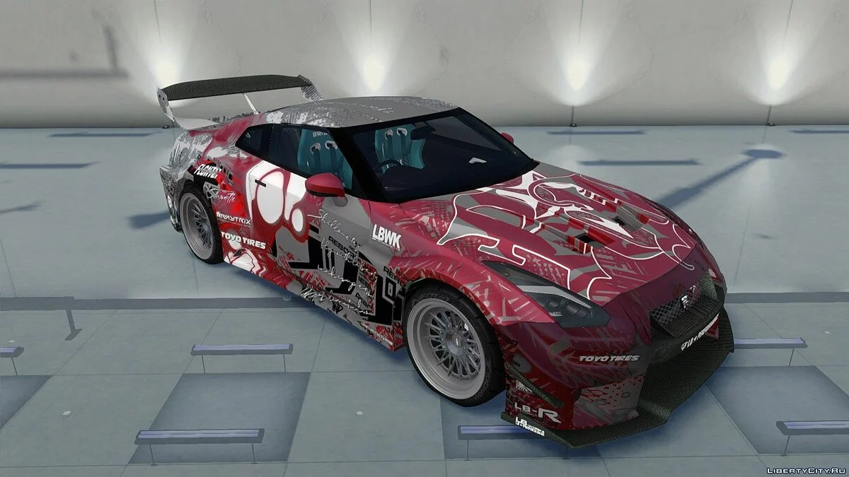Nissan GT-R (R35) / GTA San Andreas
