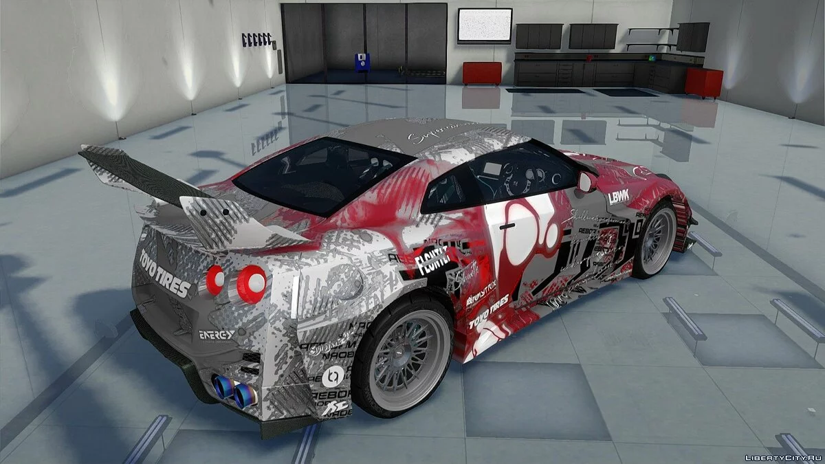 Nissan GT-R (R35) / GTA San Andreas