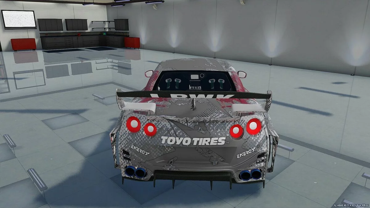 Nissan GT-R (R35) / GTA San Andreas