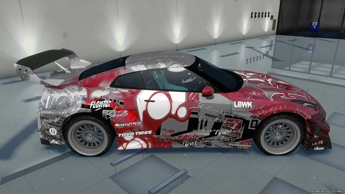 Nissan GT-R (R35) / GTA San Andreas