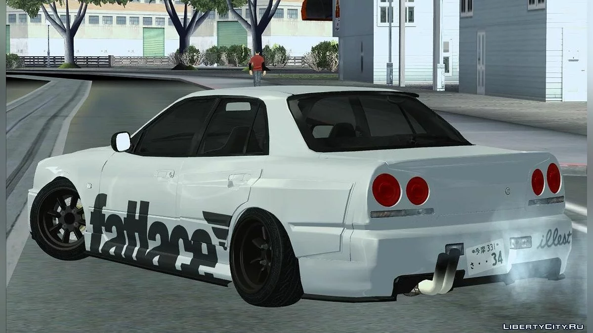 Nissan Skyline ER34 Stagea Facelift / GTA San Andreas