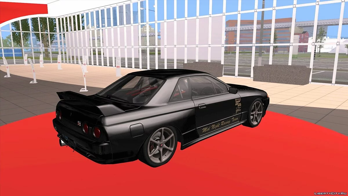 Nissan Skyline GT-R BNR32 TBK Black / GTA San Andreas