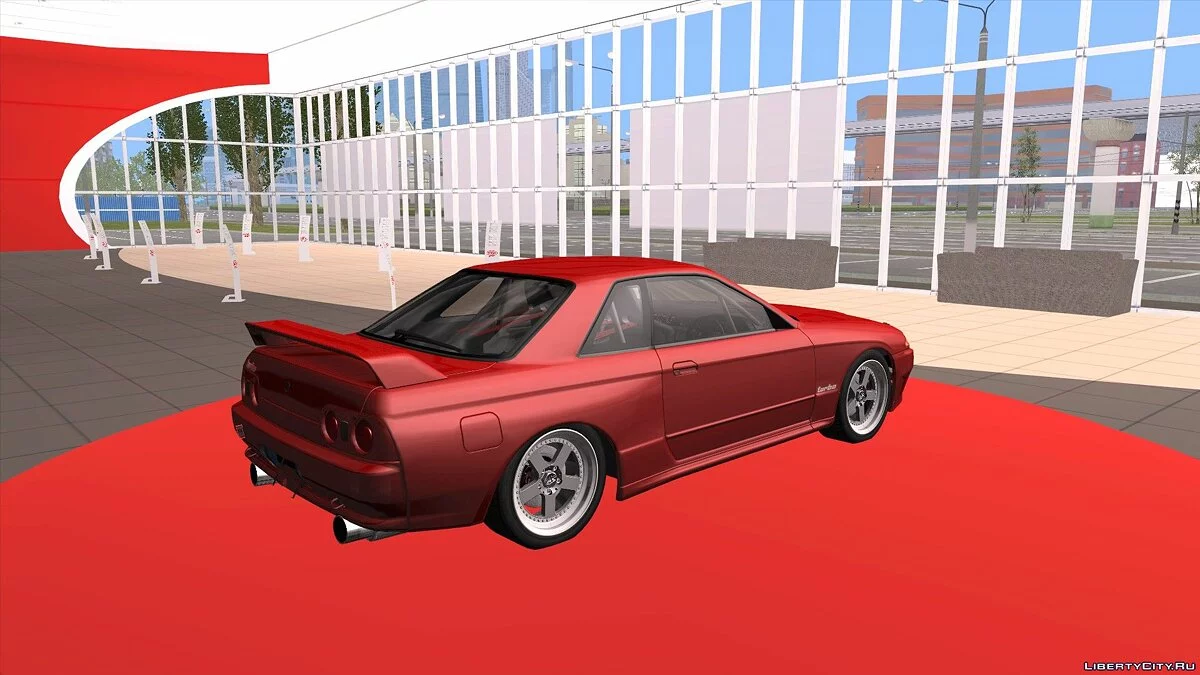 Nissan Skyline GT-R BNR32 TBK Red / GTA San Andreas