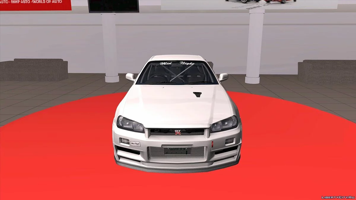 Nissan Skyline GT-R BNR34 Mid Night / GTA San Andreas