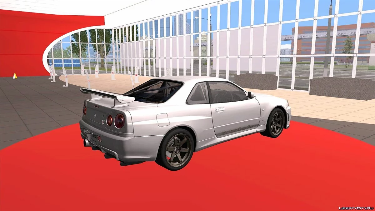 Nissan Skyline GT-R BNR34 Mid Night / GTA San Andreas