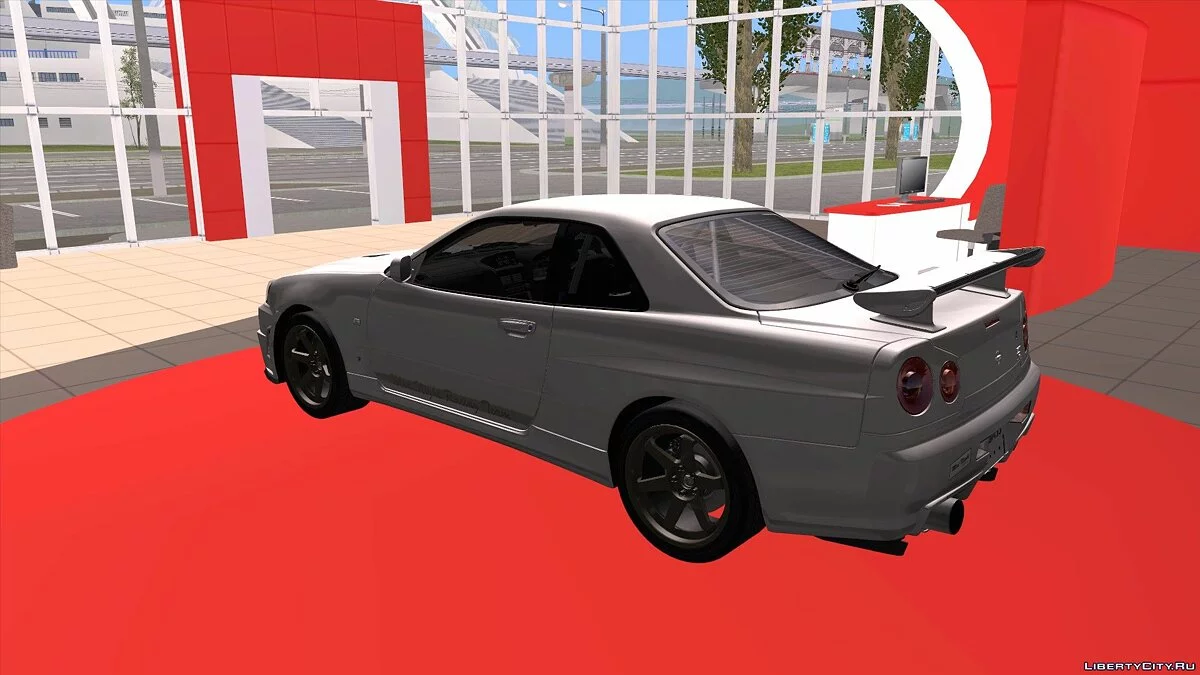 Nissan Skyline GT-R BNR34 Mid Night / GTA San Andreas