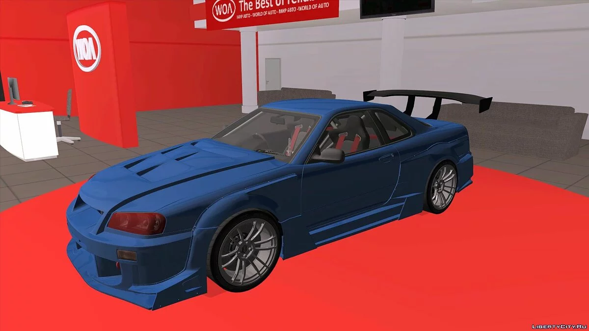 Nissan Skyline R34 URAS-GT / GTA San Andreas