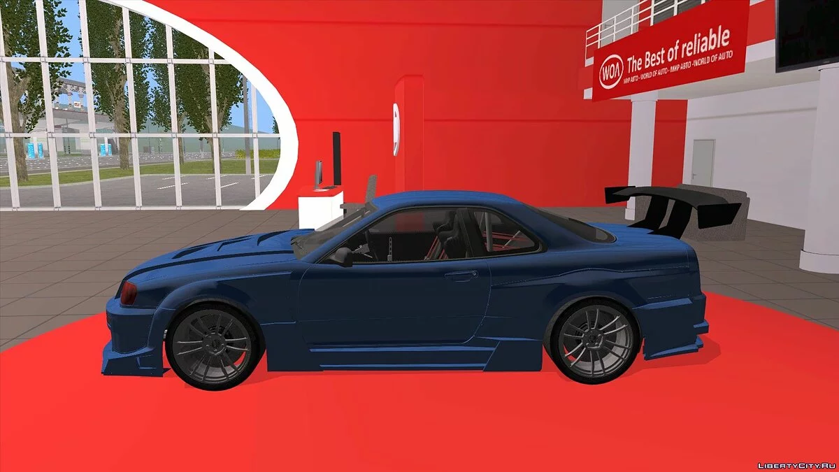 Nissan Skyline R34 URAS-GT / GTA San Andreas