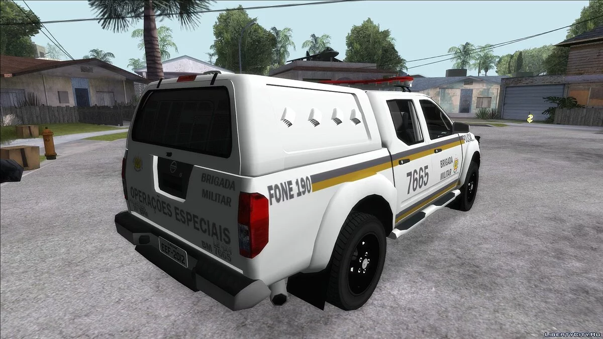 Nissan Frontier Brazilian Police / GTA San Andreas