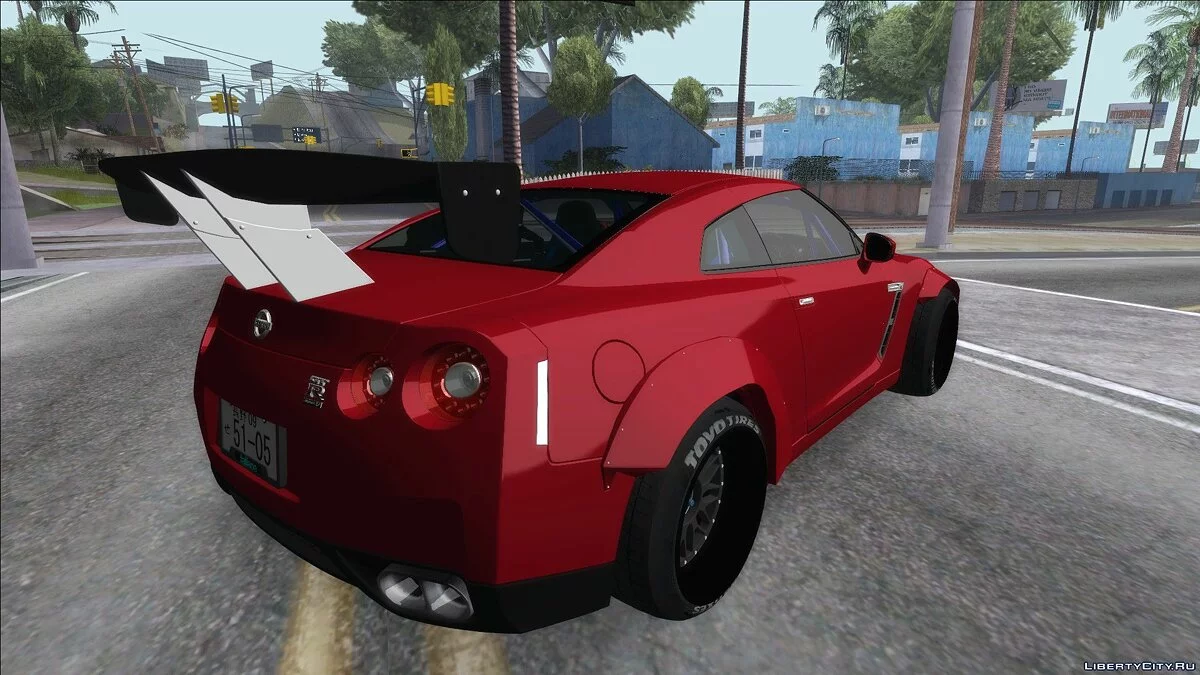 Nissan GT-R Liberty Walk / GTA San Andreas