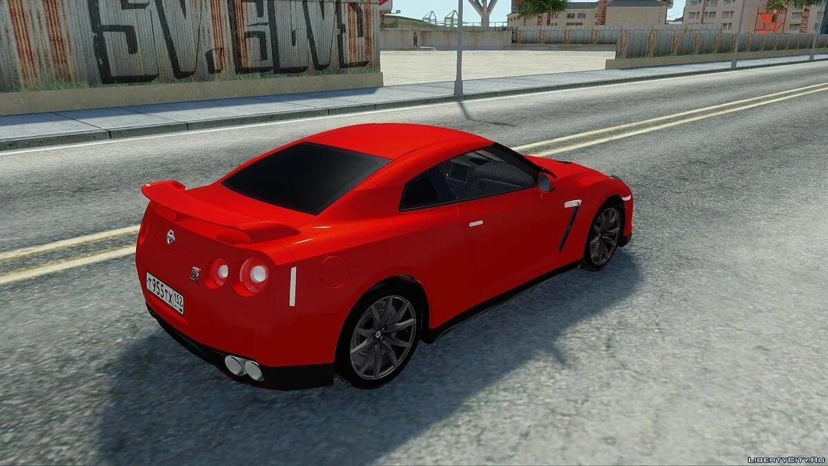 Nissan GT-R R35 / GTA San Andreas