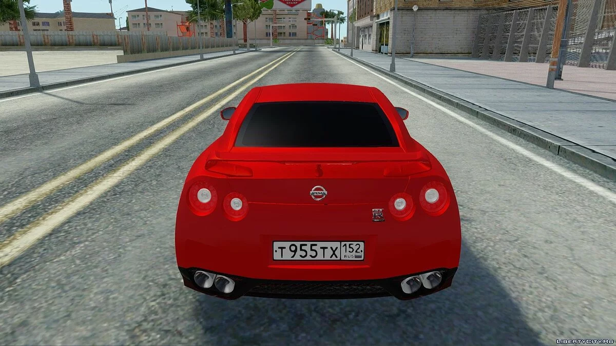 Nissan GT-R R35 / GTA San Andreas