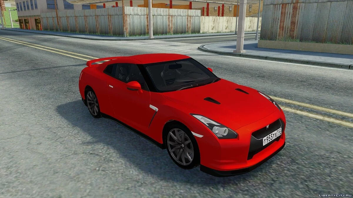 Nissan GT-R R35 / GTA San Andreas