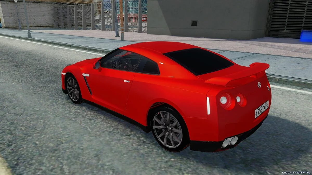 Nissan GT-R R35 / GTA San Andreas