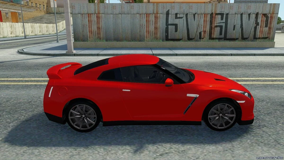 Nissan GT-R R35 / GTA San Andreas