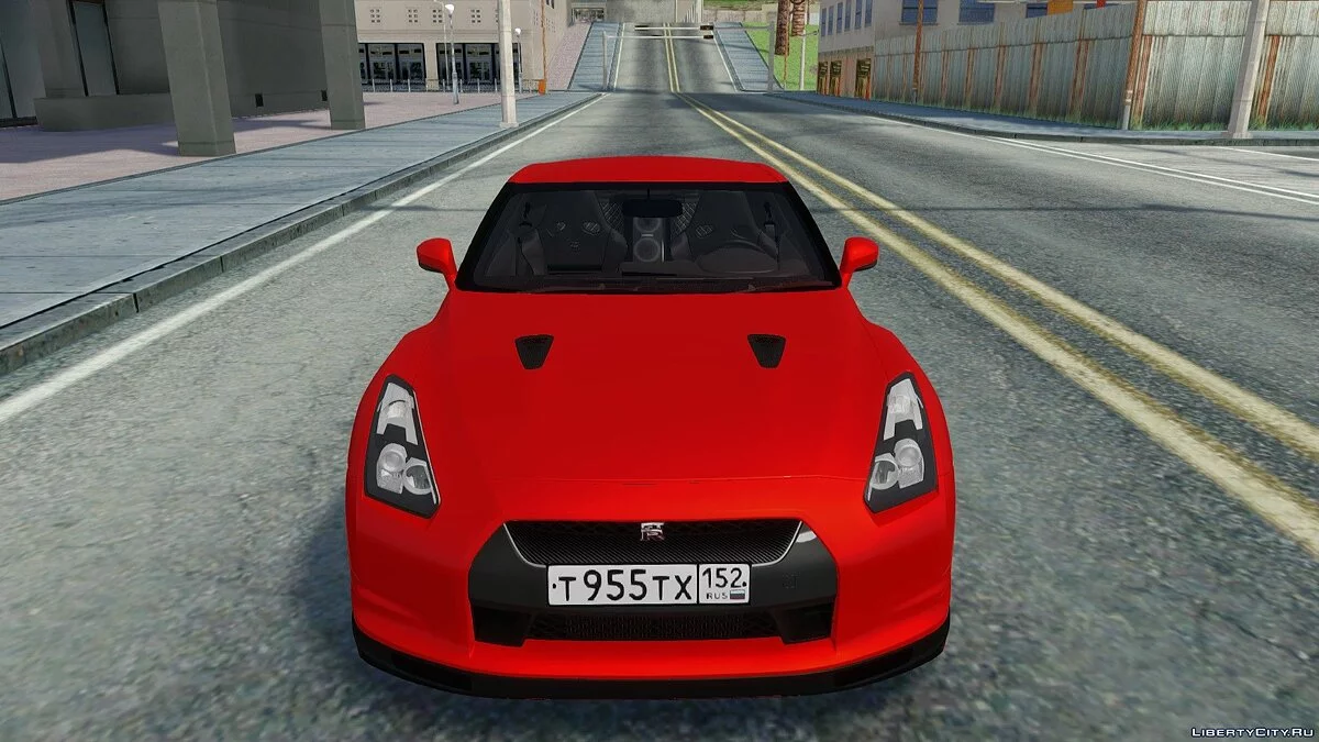 Nissan GT-R R35 / GTA San Andreas
