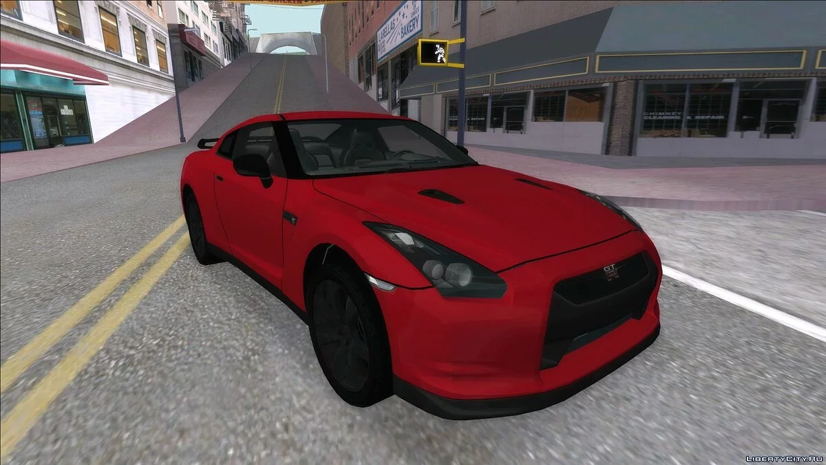 Nissan GT-R R35 / GTA San Andreas