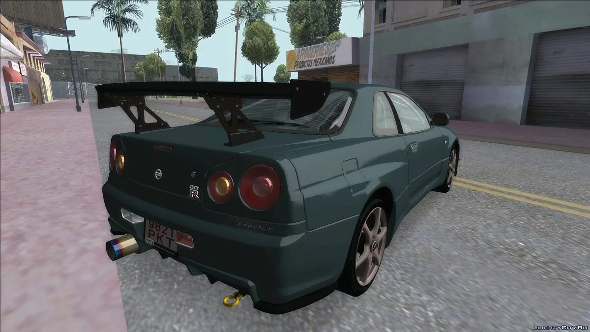 Nissan Skyline BNR34 / GTA San Andreas