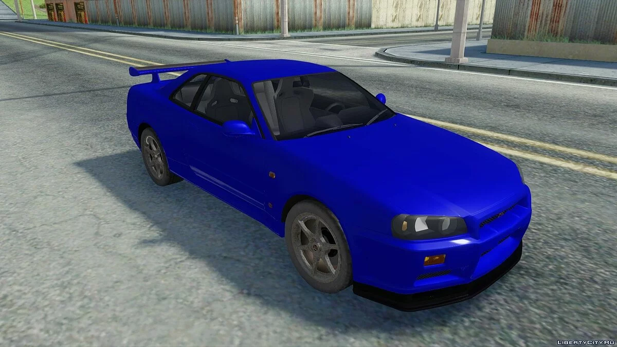 Nissan Skyline GTR-34 / GTA San Andreas