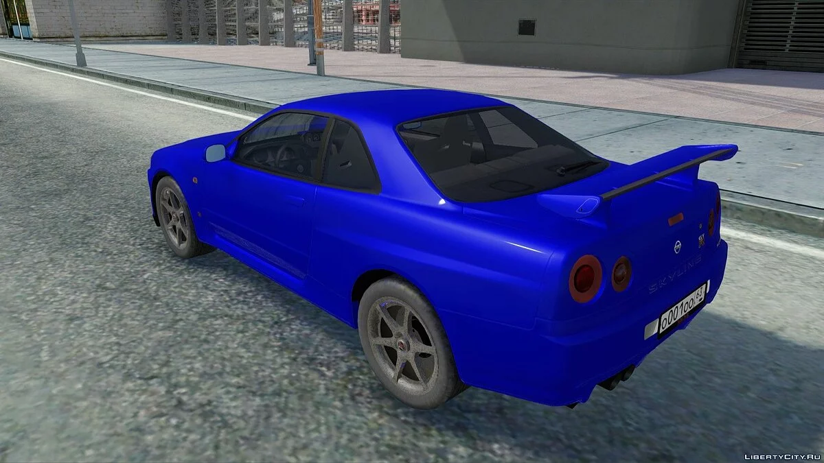 Nissan Skyline GTR-34 / GTA San Andreas