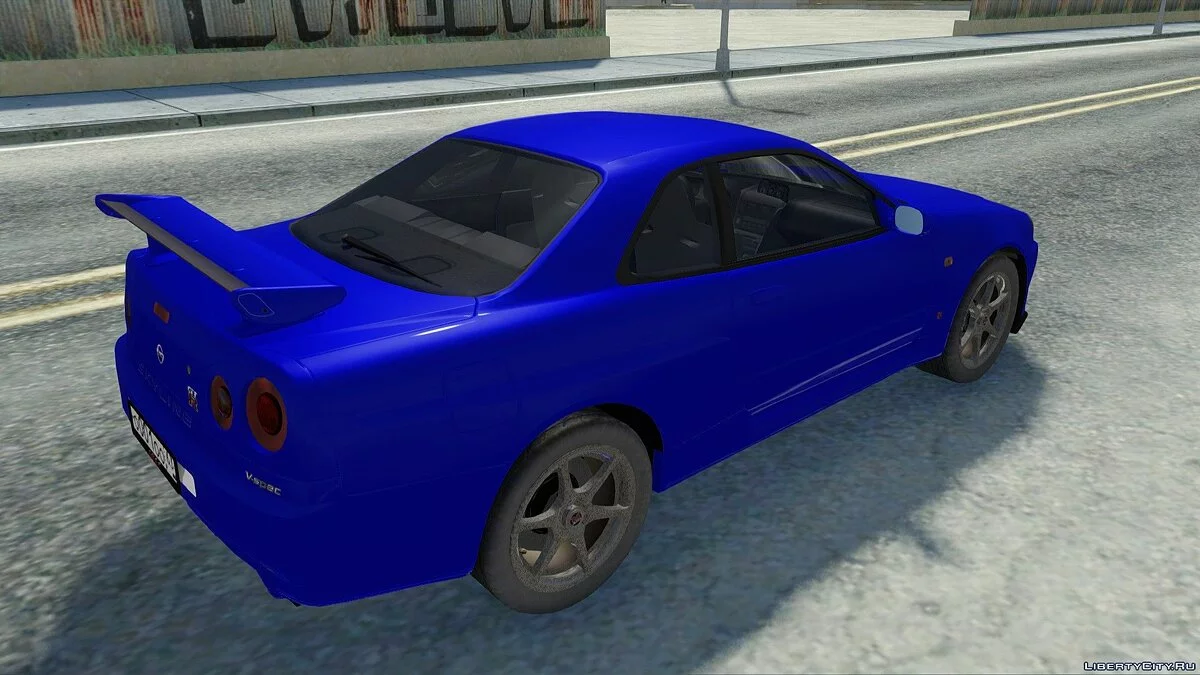 Nissan Skyline GTR-34 / GTA San Andreas