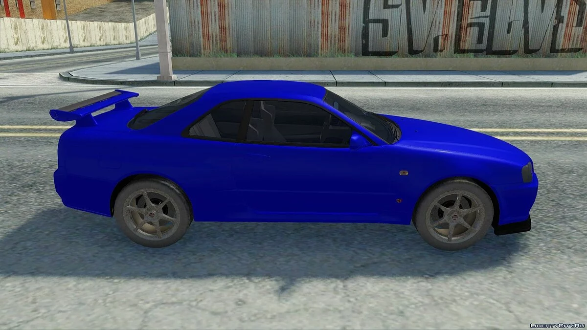 Nissan Skyline GTR-34 / GTA San Andreas