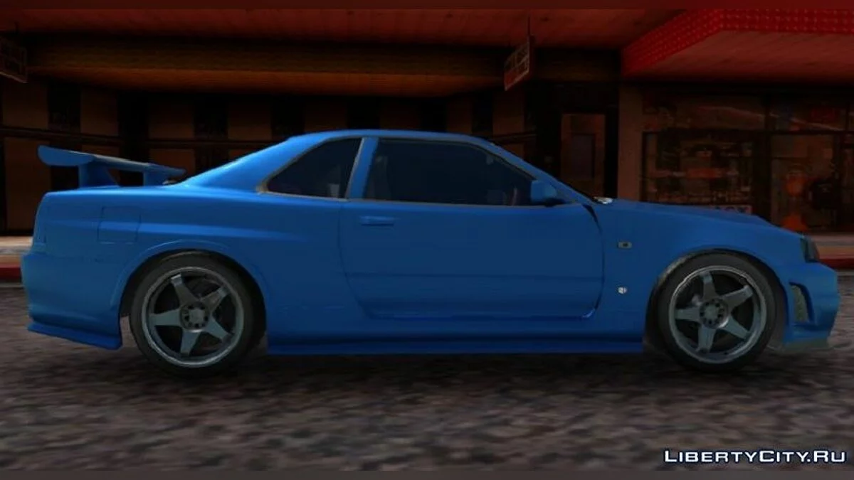 2005 Nissan Skyline GT-R R34 NISMO q-Tune / GTA San Andreas