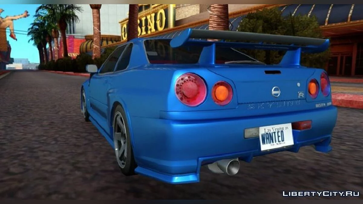 2005 Nissan Skyline GT-R R34 NISMO q-Tune / GTA San Andreas