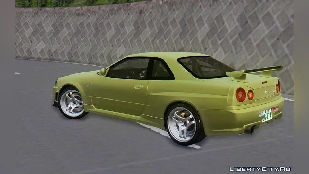 InitialD 4th Stage Hoshino Kozo Nissan Skyline BNR34 / GTA San Andreas