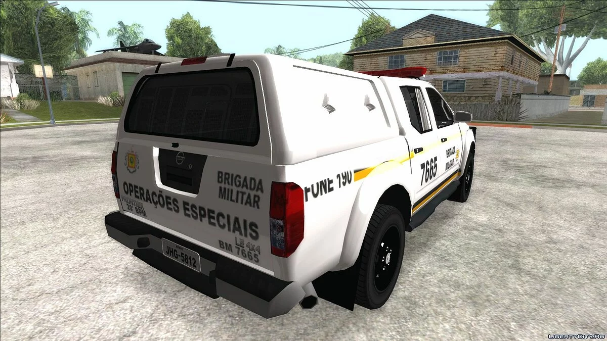 Nissan Frontier Brazilian Police / GTA San Andreas