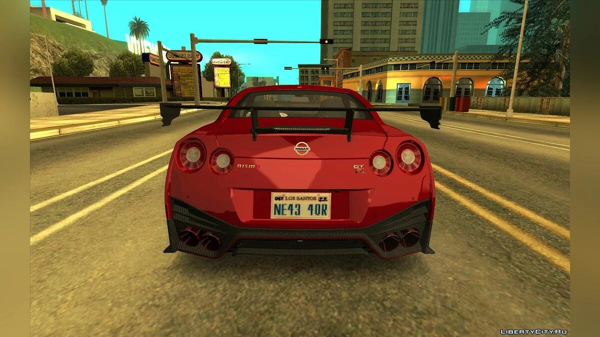 Nissan GT-R Nismo / GTA San Andreas