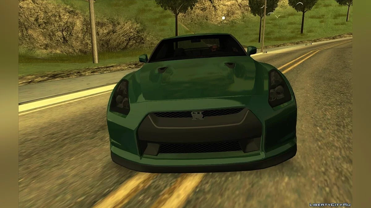 Nissan GT-R R35 / GTA San Andreas