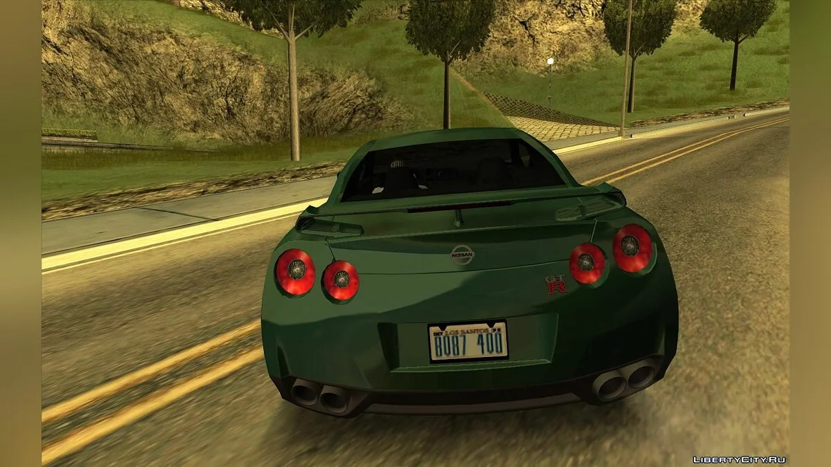 Nissan GT-R R35 / GTA San Andreas