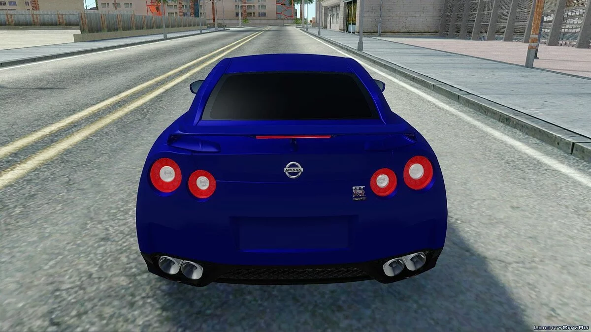Nissan GTR R-35 / GTA San Andreas