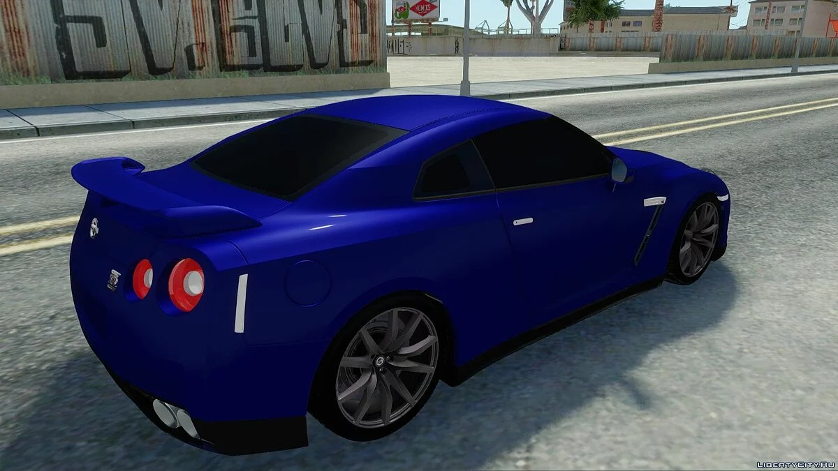 Nissan GTR R-35 / GTA San Andreas