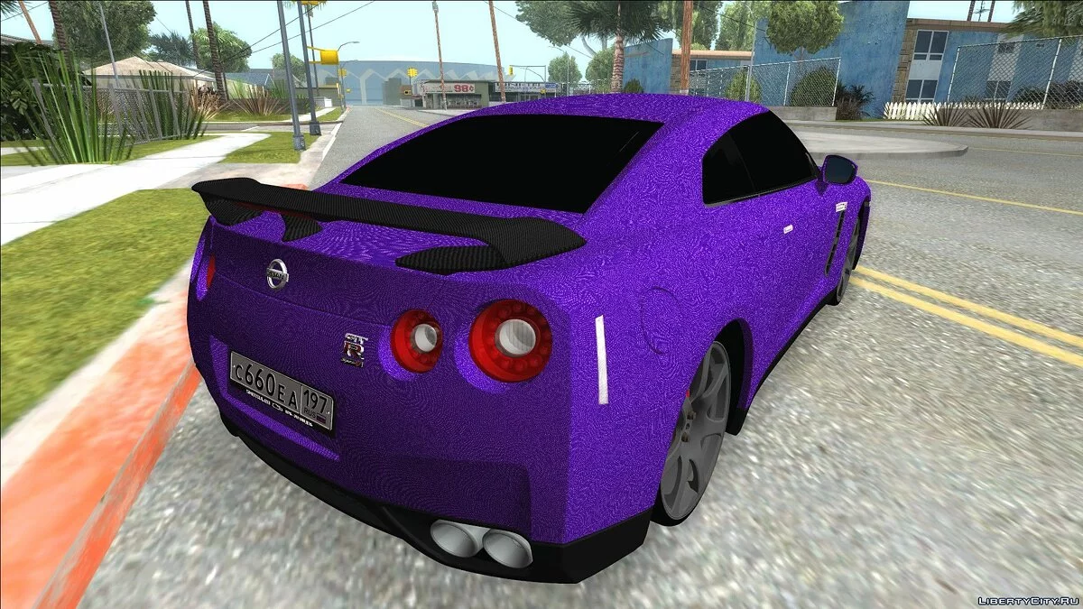 Nissan GTR-R35 / GTA San Andreas