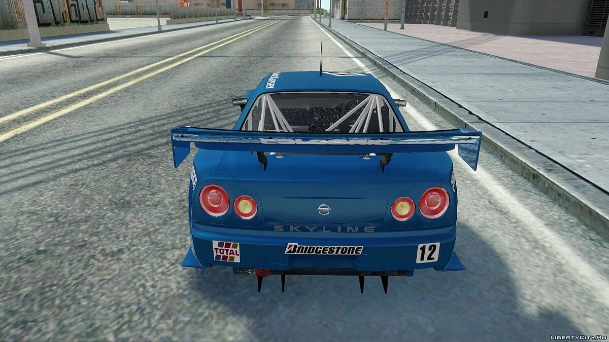 Nissan Skyline GT-R R34 / GTA San Andreas