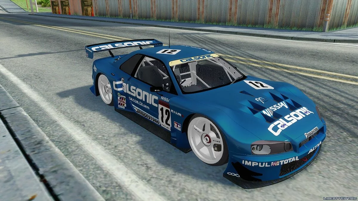 Nissan Skyline GT-R R34 / GTA San Andreas