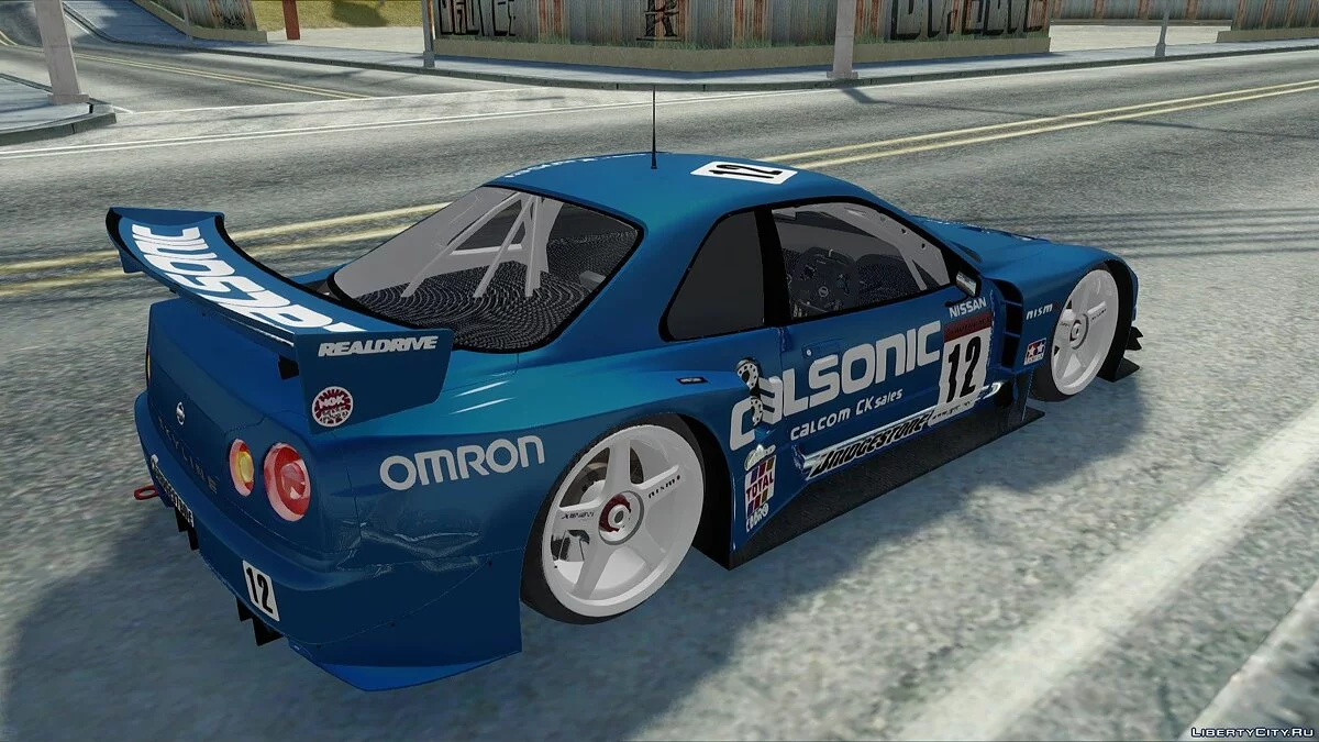 Nissan Skyline GT-R R34 / GTA San Andreas