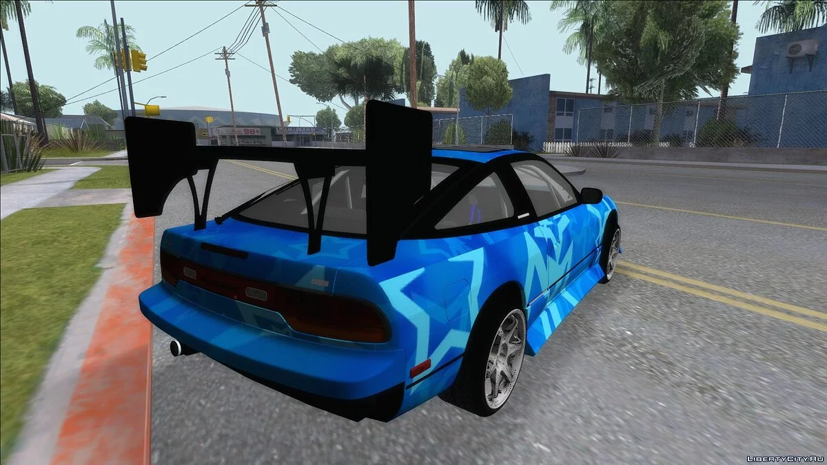 Nissan 240SX Blue Star / GTA San Andreas