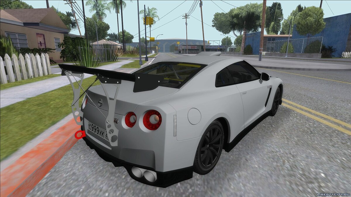 Скачать Nissan GT-R Drift JDM для GTA San Andreas