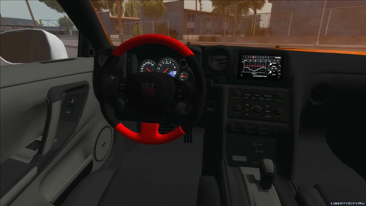 Nissan GTR Heavy Fire / GTA San Andreas