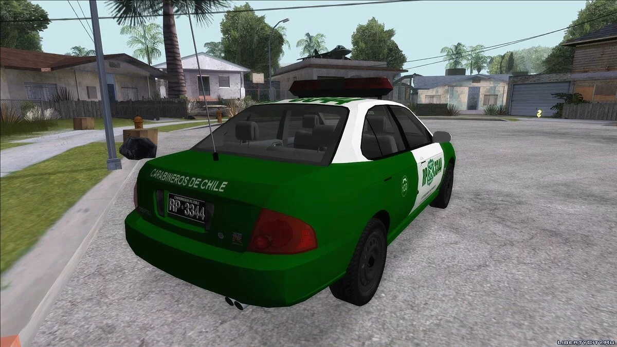 Nissan Sentra Carabineros De Chile / GTA San Andreas