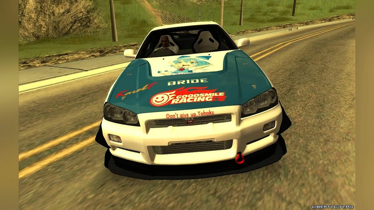 Nissan Skyline GT-R R34 Itasha  / GTA San Andreas