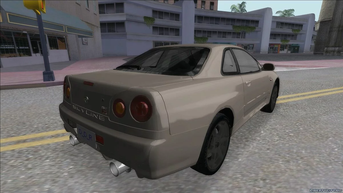 Nissan Skyline GTR-34 / GTA San Andreas