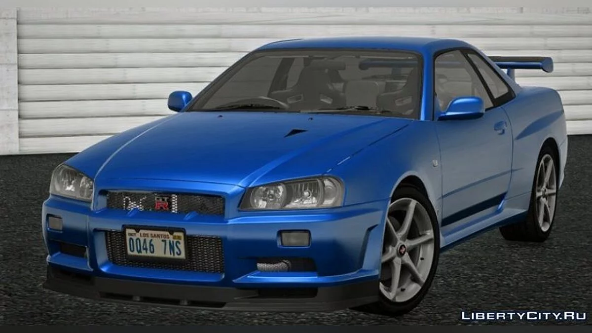 2002 Nissan Skyline GT-R Vspec II (BNR34) / GTA San Andreas