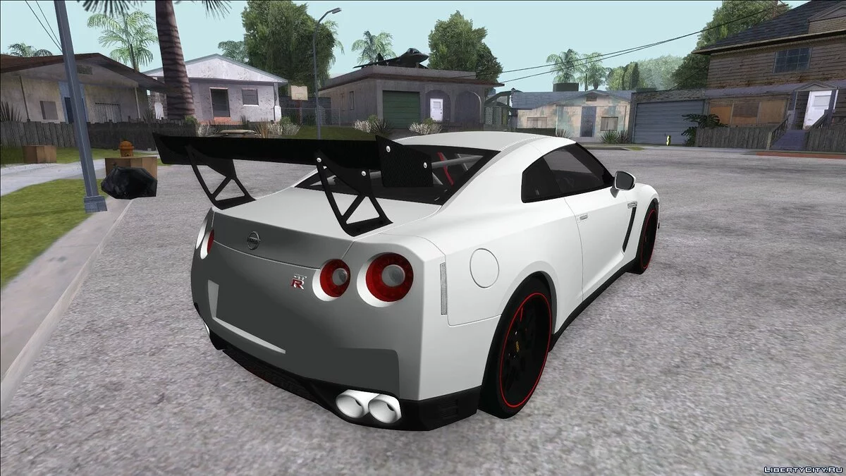 Nissan GT-R35 v1 / GTA San Andreas